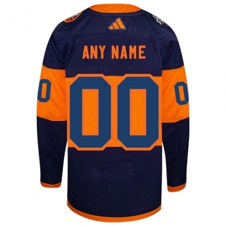 Dresovi New York Islanders 2024 Premium Stadium Series Custom Adidas Navy - Muške Dresovi New York Islanders 2024 Premium Stadium Series Custom Adidas Navy - Muške